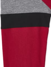 Haut à capuche color block pour garçon