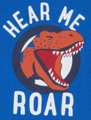 Baby And Toddler Boys Hear Me Roar Outfit Set