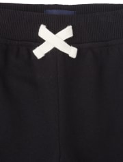 Pantalon de jogging en molleton à rayures pour bébés et tout-petits garçons