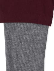 Toddler Boys Graphic Thermal 2 In 1 Top