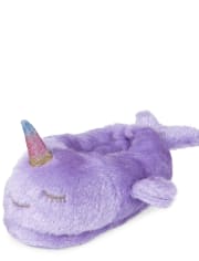 narwhal slippers kids