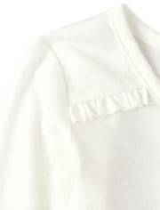 Baby And Toddler Girls Ruffle Top