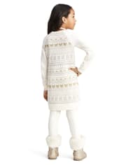 Girls Heart Fairisle Sweater Dress