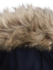 girls short puffer jacket