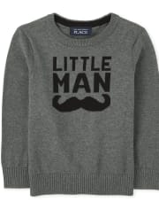 Baby And Toddler Boys Little Man Sweater