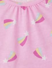 Toddler Girls Rainbow Everyday Dress 2-Pack