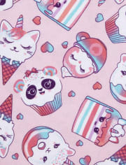 Girls Squishies Snug Fit Cotton Pajamas