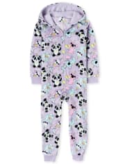 Pijama de una pieza de forro polar Squishies para niñas