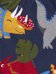 Pijama de algodón ajustado para bebés y niños pequeños Pizzasaurus