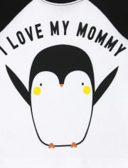 Pyjama En Coton A Manches Longues Pour Bebe Et Tout Petit I Love My Mommy The Children S Place Ca