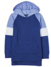 Girls Active Colorblock Hoodie