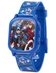 Boys Captain America And Iron Man Digital Watch