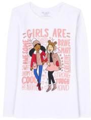 Chicas Las chicas son camiseta gráfica