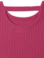 Pull léger à découpes pour fille