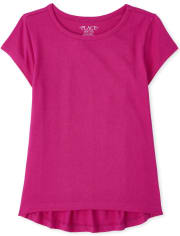 Girls High Low Tee Shirt