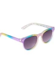 Toddler Girls Rainbow Retro Sunglasses