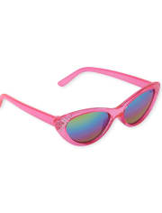 Toddler Girls Jeweled Cat Eye Sunglasses