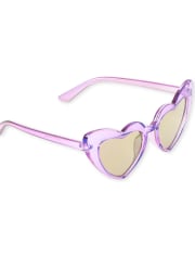 Toddler Girls Heart Sunglasses