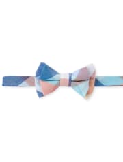 Toddler Boys Plaid Bow Tie