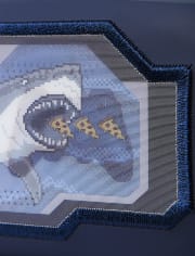Étui à lunettes de soleil requin pour garçons