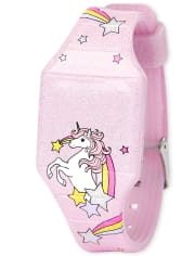 Girls Unicorn Star Digital Watch