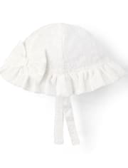 Baby Girls Eyelet Bucket Hat