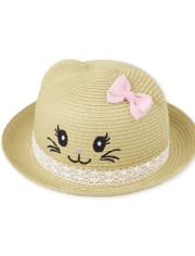 Chapeau De Paille Chat Pour Toute Petite Fille The Children S Place