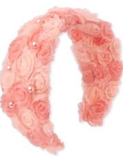 Girls Mesh Flower Headband