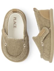 Baby Boys Slip On Deck Shoes