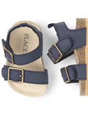 Baby Boys Double Strap Sandals