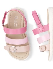 Toddler Girls Strappy Sandals