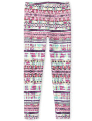 Leggings imprimés pour filles