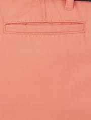 Boys Belted Chino Shorts