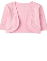 Girls Ruffle Shrug