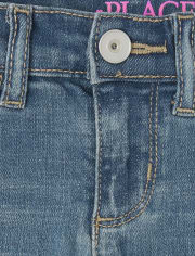 Girls Denim Skimmer Shorts