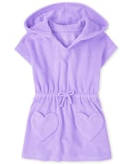Cache-coeur en forme de cœur pour bébés et petites filles