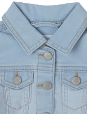 Baby And Toddler Girls Denim Jacket