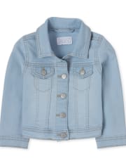 Baby And Toddler Girls Denim Jacket