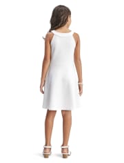 Vestido Niña Jacquard Elástico Joya