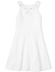 Vestido Niña Jacquard Elástico Joya