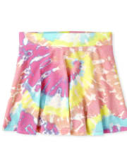 Girls Tie Dye Skort