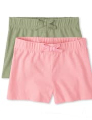 Lot de 2 shorts pour filles