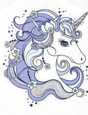 Lot de 2 débardeurs licorne à dos nageur pour fille