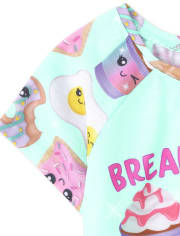 Girls Breakfast Crew Pajamas