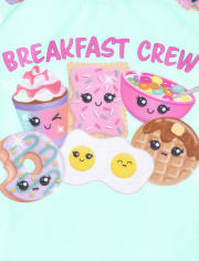 Girls Breakfast Crew Pajamas