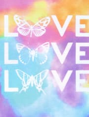Les filles aiment les pyjamas tie-dye
