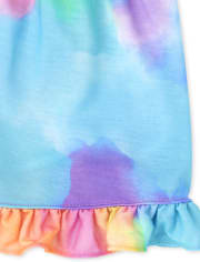 Les filles aiment les pyjamas tie-dye