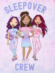 Girls Tie Dye Sleepover Nightgown
