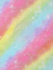 Camisón de llamacorn arcoíris para niñas