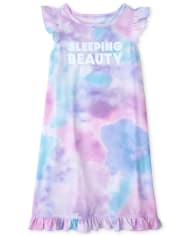Girls Beauty Tie Dye Nightgown